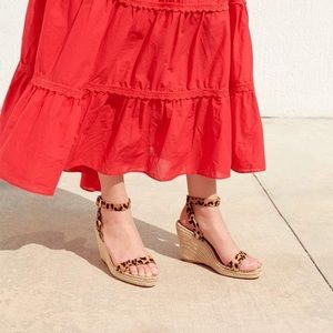 Loeffler Randall Parker  Leopard Espadrille Sandal